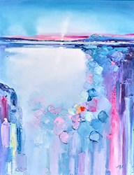 Morning Reflections III by Anna Gammans - Original Painting on Stretched Canvas sized 14x18 inches. Available from Whitewall Galleries